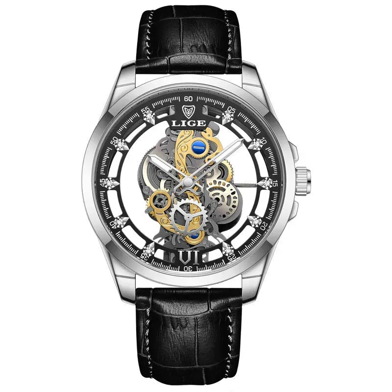 Men's Hollow Waterproof Quartz Watch - Bellarte Enchanté Men's Hollow Waterproof Quartz Watch